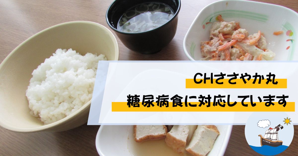 CHささやか丸,糖尿病食,調理